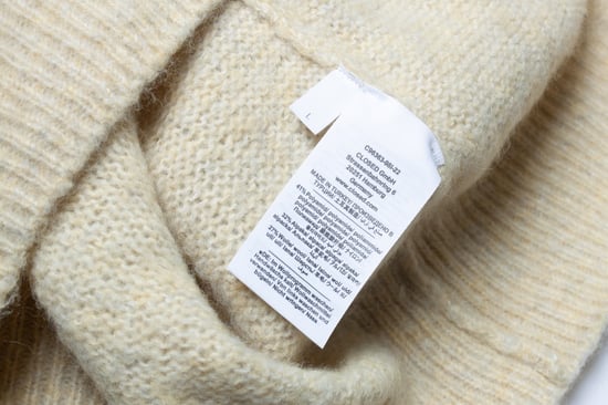 Closed, knitted yellow sweater - Image 5