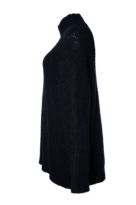 A.P.C., svart ribbad tröja med polotröja - Image 4