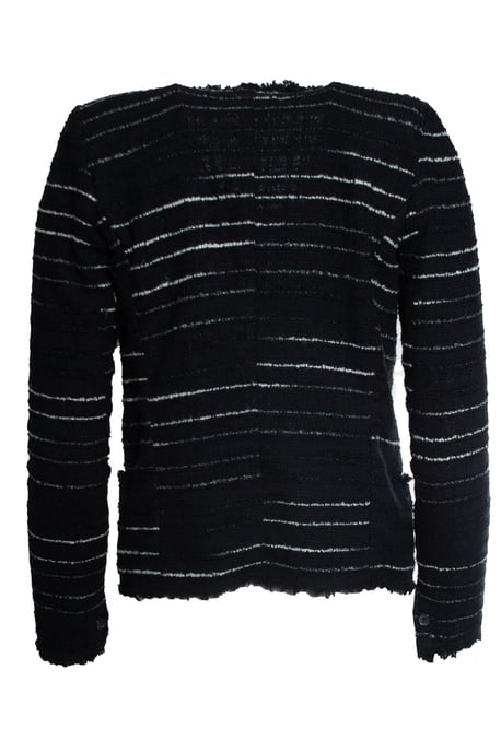 Isabel Marant Etoile, gestreepte blazer in zwart - Image 3