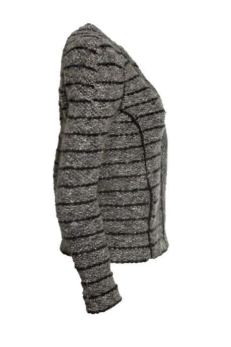 Isabel Marant Étoile, grå och svart tweedkavaj - Image 4