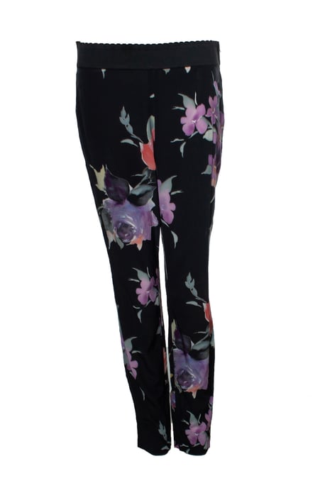 Dolce & Gabbana, blommig pantalon - Image 1