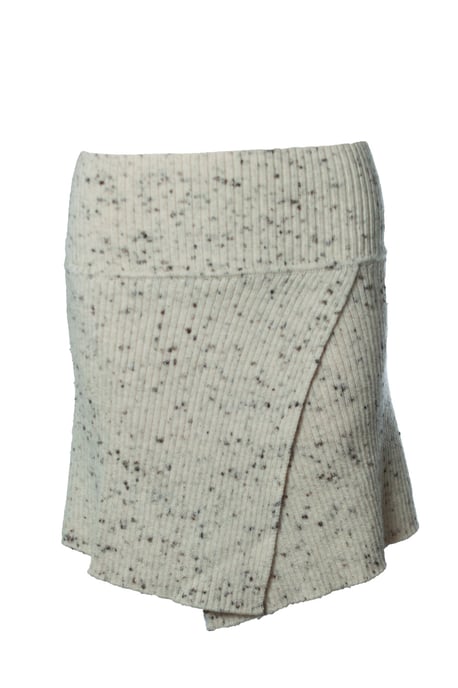 Isabel Marant Étoile, stickad kjol i beige - Image 1