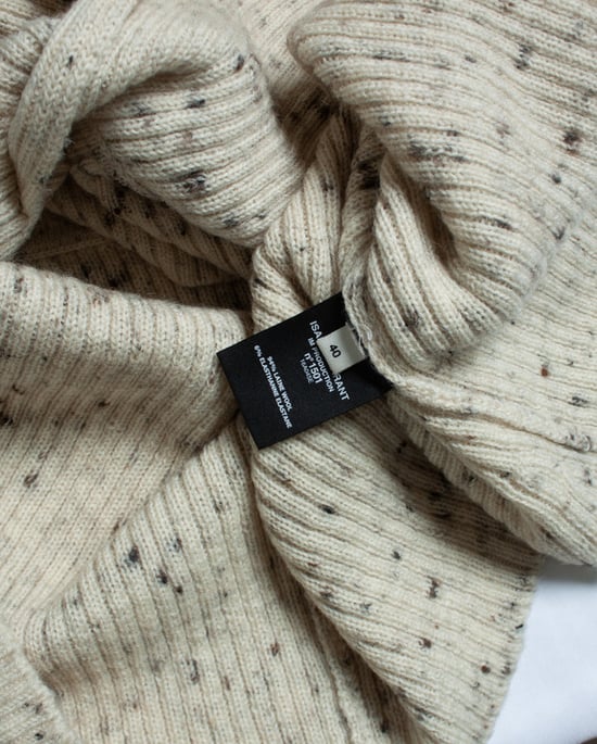Isabel Marant Étoile, stickad kjol i beige - Image 6