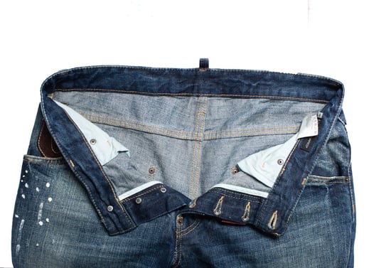 Dsquared2, blue jeans with scuffs and paint spots - Image 6