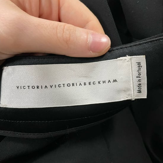 Victoria Beckham Rimpelzoom Midi Rok in Zwarte Wol - Image 3