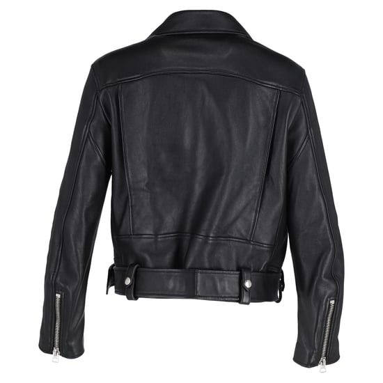 Acne Studios Zip-up Bikerjack in Zwart Leer - Image 1
