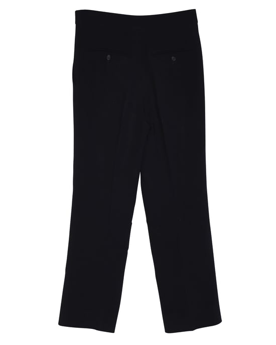 Prada raka byxor i svart polyester - Image 2