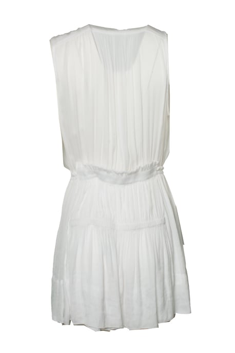 Isabel Marant, Witte transparante jurk met ruffles - Image 2