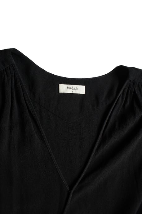 Ba&sh, svart YUKI-klänning - Image 6
