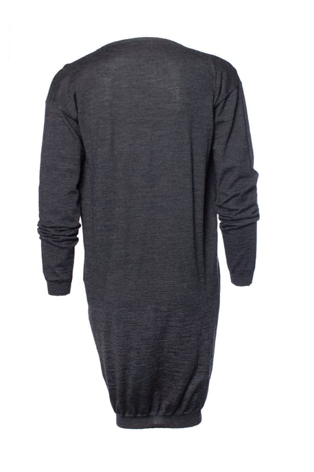 Lanvin, Grå ullklänning - Image 2