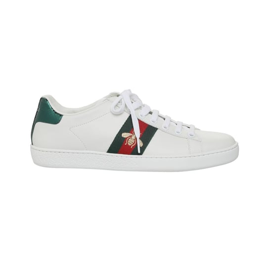 Witte Geborduurde Ace Sneakers - Image 1