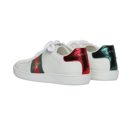 Witte Geborduurde Ace Sneakers - Image 3