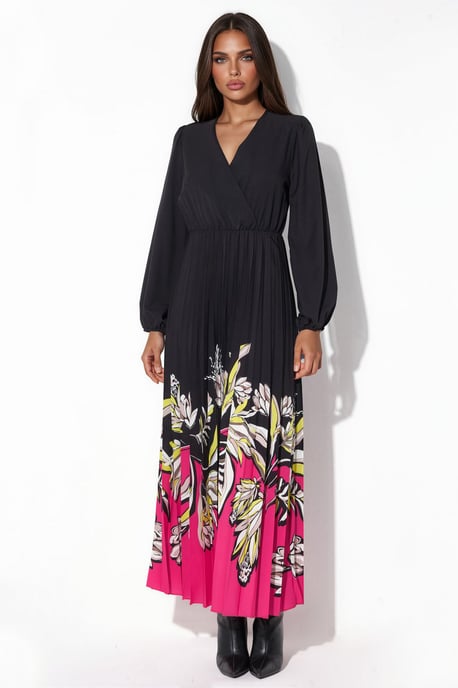 Bloemen Midi-jurk met Riem - Image 5