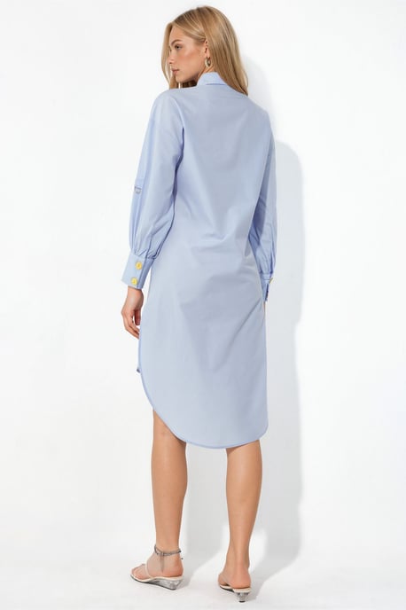 Oversized Mini Shirt Jurk - Image 3