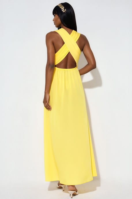 Aansluitende Maxi Dress Met Split - Image 3