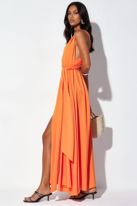 Aansluitende Maxi Dress Met Split - Image 2