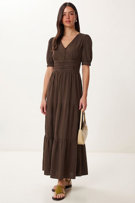 Dames Katoenen Poplin Maxi-jurk - Image 4