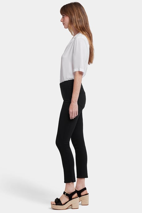 Ami Skinny Ankle Pull-On Jeans In Soft-Contour Denim™ With Side Slits - Image 5