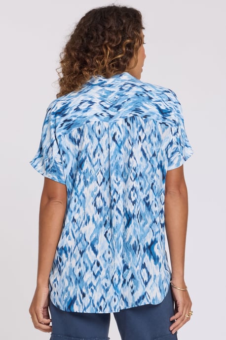 Becky Korte Mouwen Blouse - Image 2