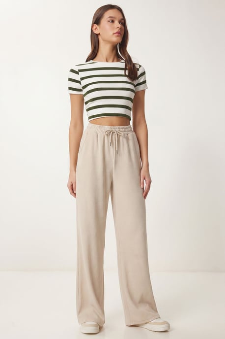 Women's Wide-leg Modal Joggers - Image 2