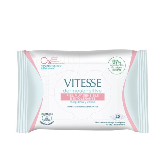 Dermosensitieve Make-up Remover Doekjes Herbalaan en Verzachten 25 Stuks - Image 1