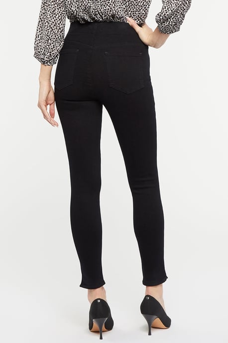 Pull-On Skinny Ankle Black SpanSpring™ Denim - Image 2