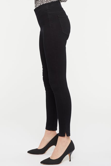 Pull-On Skinny Ankle Black SpanSpring™ Denim - Image 3