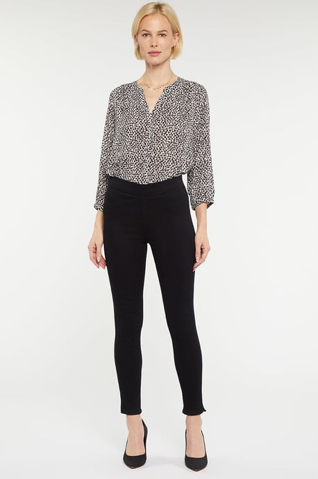Pull-On Skinny Ankle Black SpanSpring™ Denim - Image 4