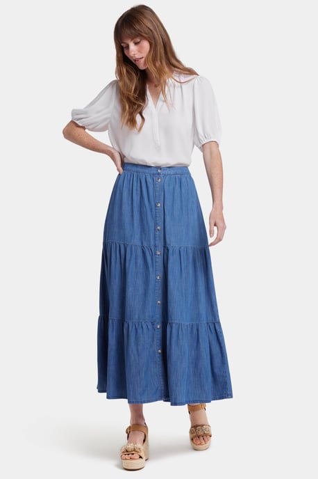 Gelaagde Maxi Rok - Image 1