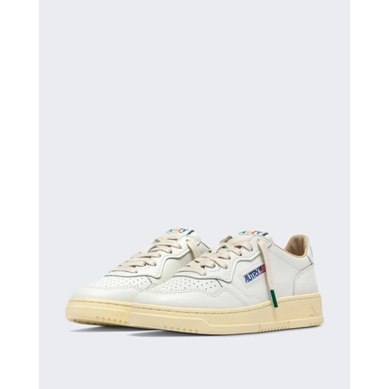 Autry Dames medalist low sneakers leer logo - Image 2