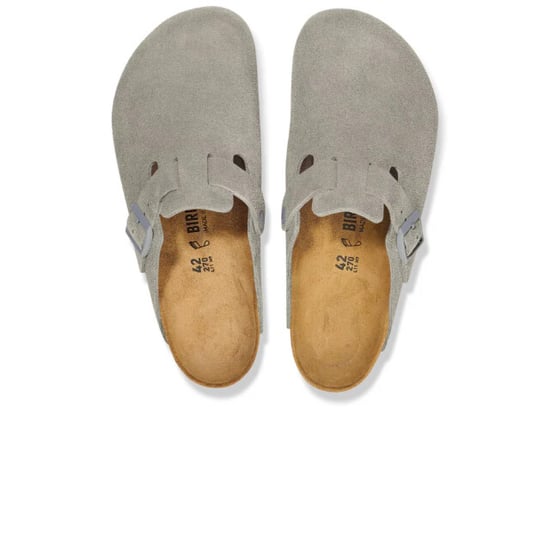 Birkenstock Boston suède smal voetbed unisex instapper - Image 3