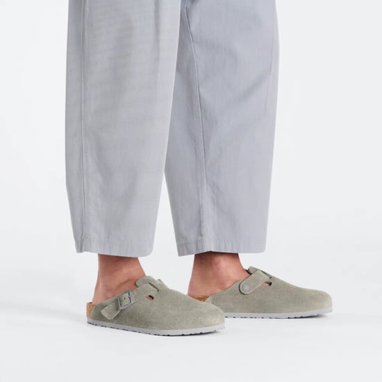 Birkenstock Boston suède smal voetbed unisex instapper - Image 5