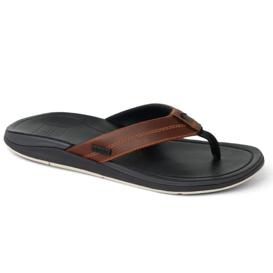 Reef Leather bruin heren slipper - Image 6