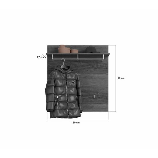 Furnilux Scout wandgarderobe 3 kledinghaken - Image 3