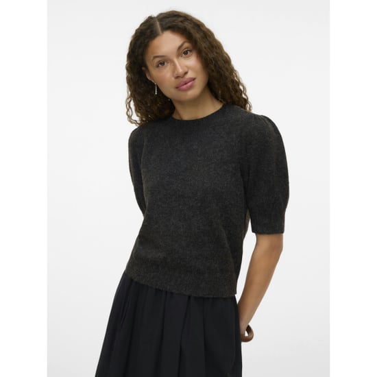 Vero Moda Doffy gebreide pullover met pofmouwen - Image 1