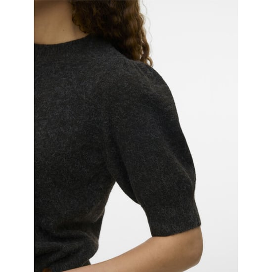 Vero Moda Doffy gebreide pullover met pofmouwen - Image 3