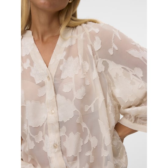 Vero Moda Vmthursday 3/4 v-hals blouse - Image 2