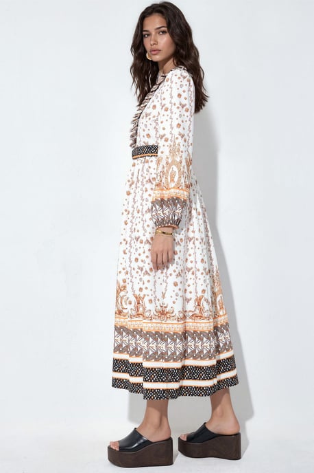 Floral Belted Maxi Dress - Image 2