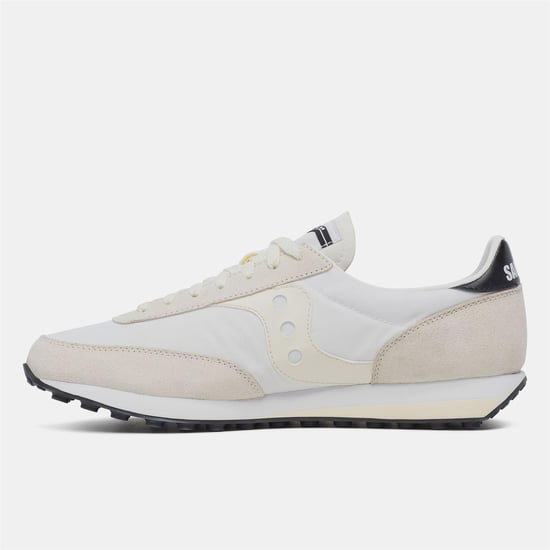 Saucony Unisex-sportschoenen van suède, maat 80 voor volwassenen (Wit/Crème) - Image 3