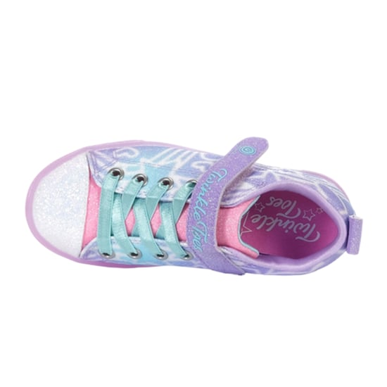 Skechers Twinkle Toes-sportschoenen voor kinderen (Lavendel/multikleurig) - Image 4
