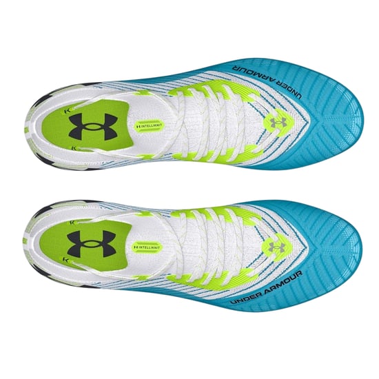 Under Armour Womens/Ladies Shadow Elite 2.0 Firm Ground Football Boots (White/Capri) - Image 3
