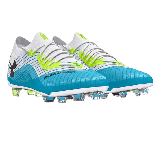 Under Armour Womens/Ladies Shadow Elite 2.0 Firm Ground Football Boots (White/Capri) - Image 4