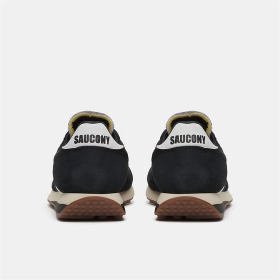 Saucony Suède sportschoenen voor heren, maat 80 (Zwart, Wit) - Image 4