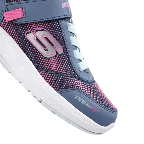 Skechers Waterdichte sportschoenen voor kinderen van Tread Journey Time (Houtskool/roze) - Image 3