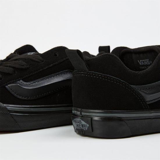 Vans Knu Skool leren sportschoenen voor kinderen (Zwart) - Image 2