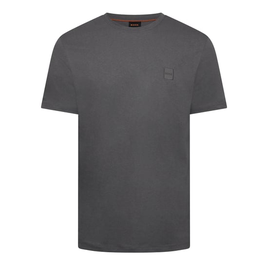 Boss Oranje premium katoenen T-shirt voor heren (Donkergrijs) - Image 1