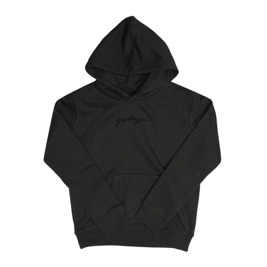 Boys Hype Regular Fit Hooded Sweatshirt in Black - Image 1