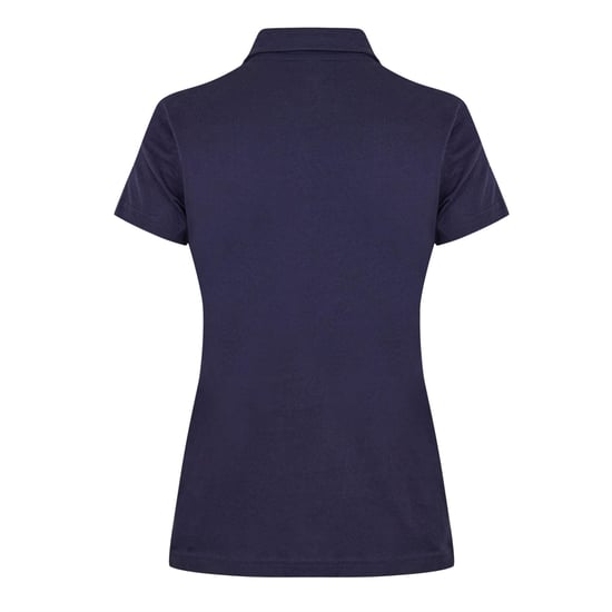 Women's Puma Bt 445_  Ss Jersey Polo Womens in Black - Image 2