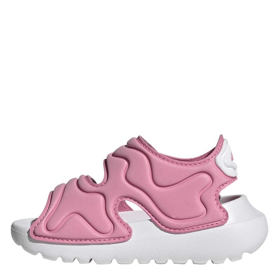 Boys adidas Altaswim 3 I in Bliss Pink/Ftwr - Image 2