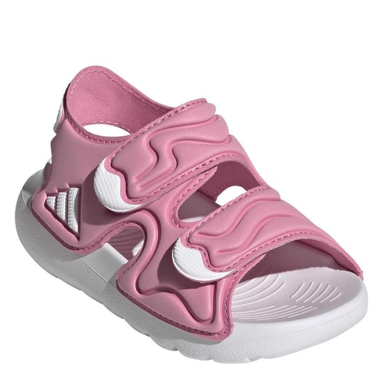Boys adidas Altaswim 3 I in Bliss Pink/Ftwr - Image 3